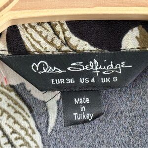 Miss Selfridge floral light weight coverup